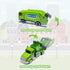 Oriate Sanitation Educational Mini Die-cast Car Model Set 1:64, Sewage Suction Cleaning Car, Garbage Trucks & Other Indoor & Outdoor Toy Car, Chri...