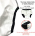 Adult Diaper Cover for Incontinence, Cloth Active Latex Leak Proof Pants, Noiseless Reusable Washable Pull Up Plastic Pants (Black, 2XL)...