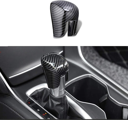 Ramecar for Honda Civic 2022-2024, for Accord 10th Gen 2018 2019 2020 2021 2022 2023 2024 Gear Shift Knob Cover Shifter Trim ABS Carbon Fiber...