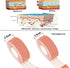 FOU Kinesiology Recovery Therapeutic Tape, Waterproof Muscle Support for Athlete,Sports Injury Tape 1 inch x 16.4 ft / 2.5cm x 5m...