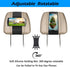 Car Headrest Phone Holder for Kids Back Seat - Compatible with iPhone, Samsung and other Cell Phones - Soft Adjustable Silicone Holding Net (for P...