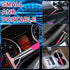 Car Rearview Mirror Wiper, Retractable Window Squeegee, Small Auto Squeegee Cleaner Water Side Mirror Wiper with Telescopic Long Handle, Snow Brus...