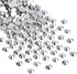 Jollin Glue Fix Flatback Rhinestones Glass Diamantes Gems for Nail Art Crafts Decorations Clothes Shoes 6.4mm (ss30 288pcs, Silver)...