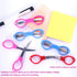 3 Pcs Folding Scissors,Portable Mini Travel Trip Scissors,Safety Foldable Small Scissors,Crafting Scissors,Stainless Steel Telescopic Cutter Used ...