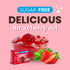 Simply Delish Plant Based Natural Strawberry Jel Dessert – 6 Pack – Zero Sugar, 0g Net Carbs, Gluten Free, Vegan, Diabetic & Allergen Free...