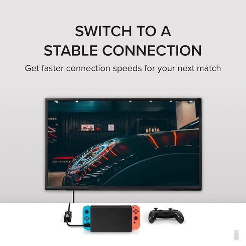 Plugable USB to Ethernet Adapter, USB 3.0 to Gigabit Ethernet, Supports Windows 11, 10, 8.1, 7, XP, Linux, Chrome OS...