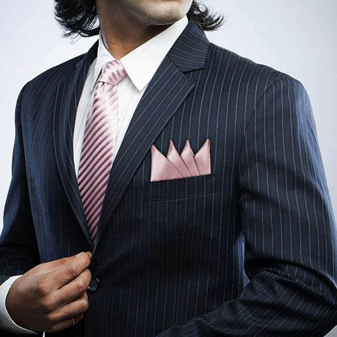 9 Pcs Men's PreFolded Pocket Squares On Card Masculine Polyester Suit Handkerchief...