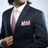 9 Pcs Men's PreFolded Pocket Squares On Card Masculine Polyester Suit Handkerchief...