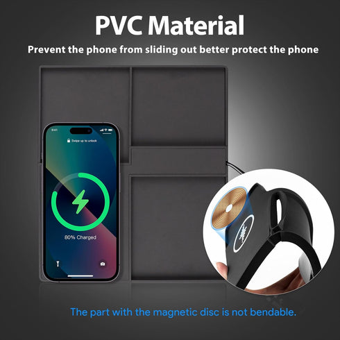 Compatible with Honda CRV 2023 Wireless Phone Charging Pad Silicone Material Dual Charging Ports Charger Station 15W Adapter for Smartphone...