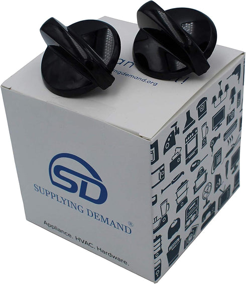 Supplying Demand WB03K10216 1472746 2 Pack Gas Range Mini Valve Control Knob Replacement Model Specific Not Universal