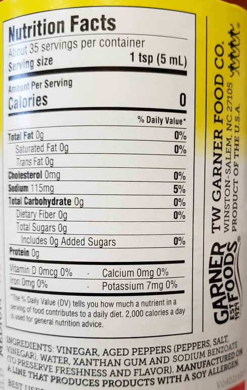 Texas Pete Original Hot Sauce 6 oz. (Pack of 2)...