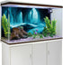 AWERT 30x18 inches Rock Cave Aquarium Background Rock Pillar Terrarium Background Cave Fish Tank Background...