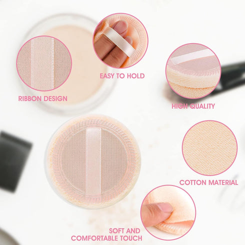 Sibba Beauty Blender Makeup Sponge 12 PCS Fluffy Make Up Foundation Applicator Face Blending Setting Pads Cosmetics Matte Loose Powder Body Paint ...