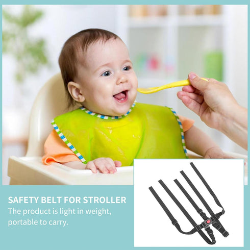 BESPORTBLE Universal Stroller 3 pcs Shoulder Ster Belts Holder Kid Straps Baby Point High Strap Belt Safety Chair Children Adjustable Pram Univers...