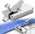 Magnetic Seam Guide for Sewing Machine, Magnetic Sewing Guide with Clip, Multifunctional Ruler, Hemmer Guide, Seam Guide, Hem Guide for Walking Fo...
