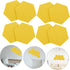 MAGICLULU 12 Pcs Felt Backdrop Wall Sticker Pin Board for Notice Boards for Home Felt Wall Tiles Black Cork Board Black Letter Board Bee Decor Sel...