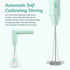 Milk Frother Handheld, USB-C Rechargeable Coffee Frother Wand, Electric drink mixer with Charging Base&3 Heads,3 Speeds Adjustable, Electric Whisk...