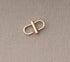 4 Pcs Adjustable Metal Buckles Strap Shorten Clasps Chain Replacement Buckle for Bag...