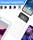 Portable Charger?10000mAh Power Bank with LED Digital Display?2 USB 1Type-C PD 37W 5V3A Qc3.0 Fast Charging Power Bank for Samsung Google Pixel LG...