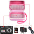 Carrying & Protective Case for Digital Camera, AbergBest 21 Mega Pixels 2.7" LCD Rechargeable HD/Kodak Pixpro/Canon PowerShot ELPH 180/190 / Sony ...