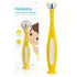 Frida Baby Triple-Angle Toothhugger Training Toddler Toothbrush | Toddler Toothbrush 2 Years and Up, Cleans All Sides at Once | Yellow...