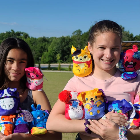 Dogs vs Squirls - Frank - Chonk - 6" Amazon Exclusive Super-Soft & Bean-Filled Plushies! Collect These as Stocking Stuffers, Fidget Toys, or Senso...