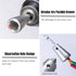 2PCS Wire Twister Tool for Drill, Electrical Wire Twister Wire Stripper for Drill, Drill Wire Twister of Connector With 1/4" Chuck, 6MM Drill Wire...