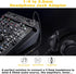 1/4 Headphone Adapter, 6.35mm Male to 3.5mm Female Audio Jack Adapter, Lossless Stereo Headphone Jack Adapter for Mixer Guitar Piano Amplifier Spe...