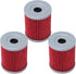KN132 Oil Filter Compatible with Suzuki DRZ125 DR200 DR200SE LT160 LTF250 Compatible with Arctic Cat 250 300 Kawasaki KH125 KLX125...