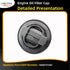 A0000101685 Engine Oil Fill Cap Compatible with Mercedes-Benz 1997-2017 A-Class B-Class C-Class E-Class GLK-Class GLE CLA OE#A0000101685...
