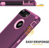 for iPhone 8 Case,iPhone 7 Case,Built-in Screen Protector, Shockproof 3-Layer Full Body Protection Rugged Heavy Duty High Impact Hard Cover Case f...