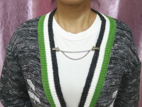 Chain Collar Pins Lapel Pins Cardigan Clips Sweater Guard Dress Cinch Clip Cape Cloak Clasp Brooches...