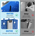 OUTXE Silicone Phone Holder for Bogg Bag, Phone Case Holder Charms Accessory Compatible with All Bogg Bags, Cell Phone Holder for Bogg Bag, Phone ...