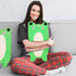Cute Long Frog Plush Toy, 12Inch Adorable Green Frog Stuffed Animal with Butt, Frog Boby Pillow Kawaii Big Squishy Frog Plushies Hugging Throw Pil...