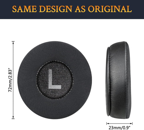 SOULWIT Earpads Replacement for Logitech H390 H600 H609 H760 Wireless Headphones, Ear Pads Cushions with Noise Isolation Foam, Added Thickness - H...