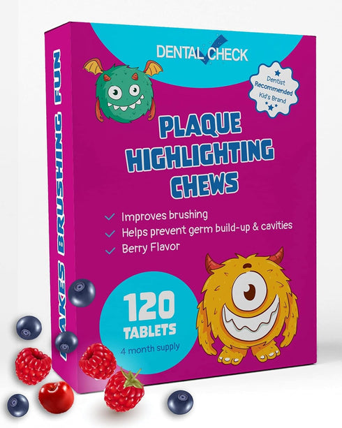 Lingito Plaque/Dental Disclosing Tablets, A Teeth Coloring Tablets Plaque Finder Solution to Effectively Remove Plaque and Tartar Buildup, Improve...