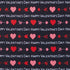 Jacob Alexander Men's Happy Valentine's Day Hearts and Love Arrows Pre-Tied Clip-On Neck Tie - Black White Red...