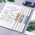100 Pcs Plastic Paper Fasteners Colorful Plastic Document File Fastener 2-Hole Binder Clips Paper, Loose-Leaf Binding Clamp...