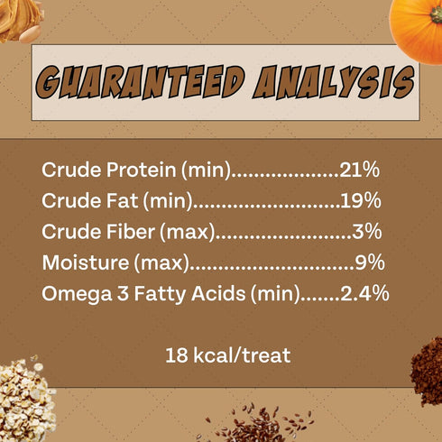 Peanut Butter, Cricket, Pumpkin Gut Health Dog Treats (5oz, 2-Pack) | Limited Ingredients, Hypoallergenic, Natural Prebiotic | Pet Superfood Train...