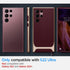 Spigen Neo Hybrid Designed for Galaxy S22 Ultra Case (2022) - Burgundy......