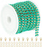 YOUBEIYEE 9.8 Feet Gold Plated Brass Chains Bulk Bluish Green Enamel Arrow Cable Jewelry Chain for Jewelry Making with Jump Rings and Lobster Clas...