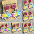 Fun Teacher Earrings Back to School Grade Earrings Pencil Drop Dangle Earring for Teachers First Day of School Earrings Teachers Appreciation Day ...