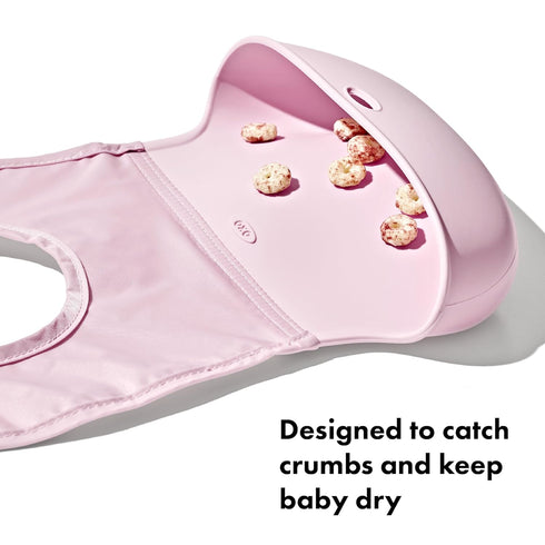OXO Tot Roll-Up Bib - 2 Pack - Drizzle and Blossom...