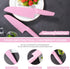 Nylon Knife for Nonstick Pans, 2 pcs Kitchen Knife Safe for Kids, Nonstick Knife Resistant to high temperatures up to 460 degrees Fahrenheit, Pink...