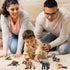 20Pcs Forest Animal Figurines, Miniature Plastic Woodland Animal Figure Toy Set for Kids Toddler Boy Girl Age 3-5 3 4 5 Party Supplies Cake Topper...