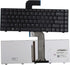 Keyboard Replacement with (Backlit and Frame) Compatible with Dell Inspiron 14R N4110 N4120 M4110 N4050 N5040 N5050 M5040 M5050, VOSTRO 1440 1445 ...