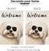 Welcome Maltese with Sunglasses Garden Flag Small Vertical Double Sided Decorative House Yard Decor Flag for Outdoor Decoration 12x18 inch(6047)...