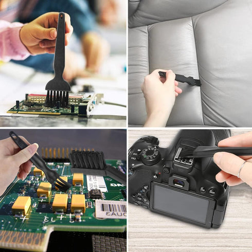 9 in 1 Anti Static Brushes Small Cleaning Kit Multi-Purpose Nylon Brush for Keyboard, PC Motherboards, Camera, Phone, Laptop, MacBook, Computer......