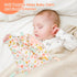 Dr.Rapeti Tag Security Blanket for Baby Infant Toddler Kid 10x10inches Washable Sensory Toy Lovey Appease Blanket (flower)...