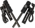 Swiss Safe 5-in-1 Fire Starter with Compass, Paracord and Whistle (2-Pack) for Emergency Survival Kits, Camping, Hiking, All-Weather Magnesium Fer...